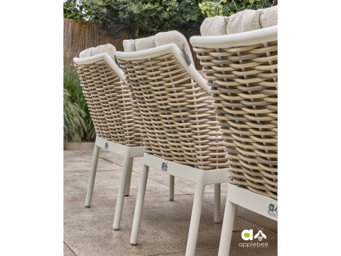 Apple Bee Milou Armlehnstuhl Oyster