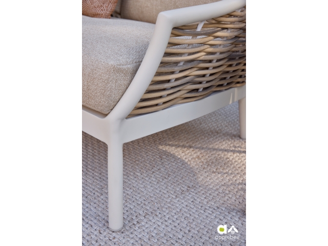 Apple Bee Milou 2-Sitzer Sofa Oyster 144cm