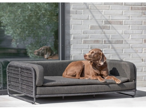 Niehoff Torri Hundesofa 125x84x40cm inkl. Polstermatratze mit Softauflage