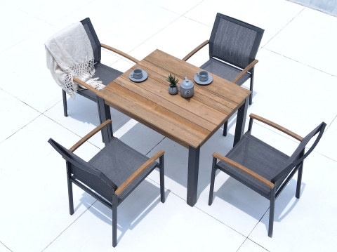 Zebra Gartenm&ouml;bel-Set Alex-Derex