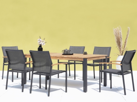 Zebra Gartenm&ouml;bel-Set Alex-Derex 6