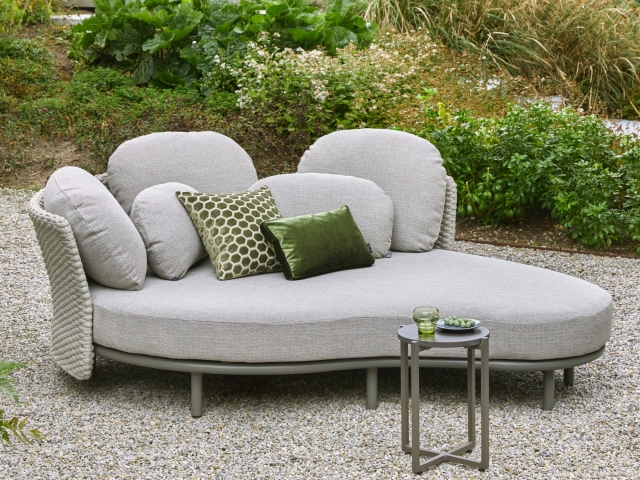 Apple Bee Chill Out Daybed 226cm, Alu taupe