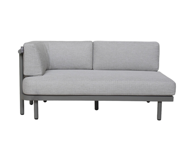 Apple Bee Maui Sofa rechts 155cm Taupe