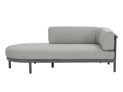 Apple Bee Maui Chaise Lounge rechts 200cm Taupe
