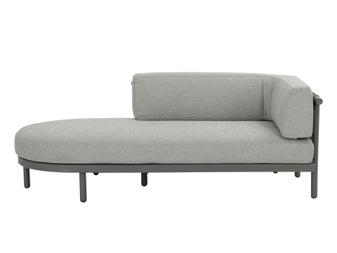 Apple Bee Maui Chaise Lounge rechts 200cm Taupe