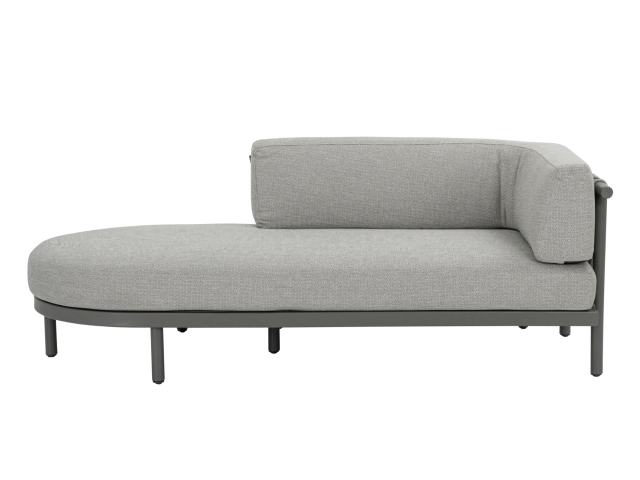 Apple Bee Maui Chaise Lounge rechts 200cm Taupe