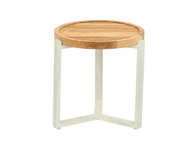 Apple Bee Monaco Kaffeetisch Oyster Teak 47x48cm