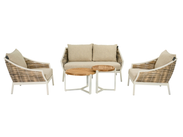 Apple Bee Milou-Monaco Lounge-Set 1 Oyster ca. 312x161cm