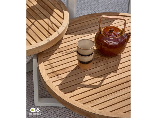 Apple Bee Milou-Monaco Lounge-Set 1 Oyster ca. 312x161cm