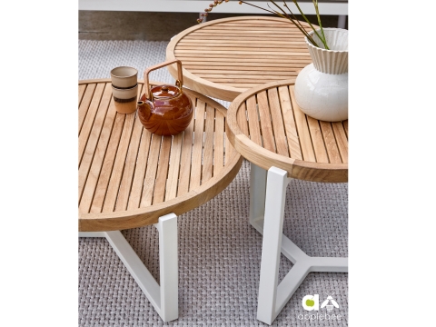 Apple Bee Milou-Monaco Lounge-Set 2 Oyster ca. 371x208cm