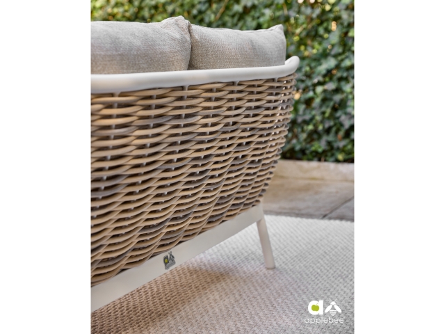 Apple Bee Milou-Monaco Lounge-Set 3 Oyster ca. 371x228cm