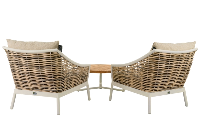 Apple Bee Milou-Monaco Lounge-Set 4 Oyster