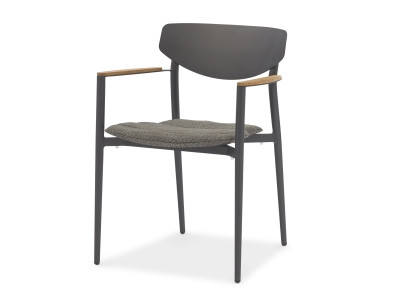 Zebra Hornet Stapelsessel Aluminium graphite