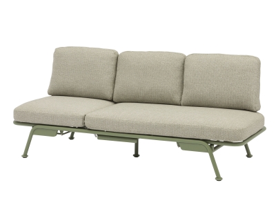 Zebra Somerset 3-Sitzer Sofa Aluminium sage 198cm x 81cm x 78 cm Zebra Somerset 3-Sitzer Sofa Aluminium sage 198cm x 81cm x 78 cm