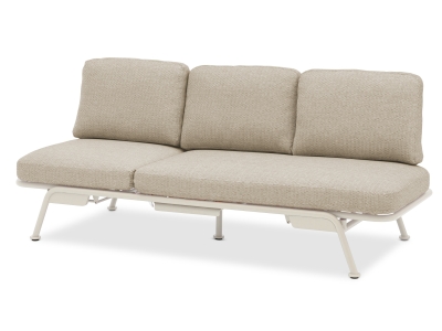 Zebra Somerset 3-Sitzer Sofa Aluminium light taupe 198cm x 81cm x 78 cm Zebra Somerset 3-Sitzer Sofa Aluminium light taupe 198cm x 81cm x 78 cm
