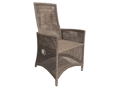 Zebra Loft Relax Sessel Slate 4mm slate Omega-Geflecht, verstellbare R&uuml;ckenlehne