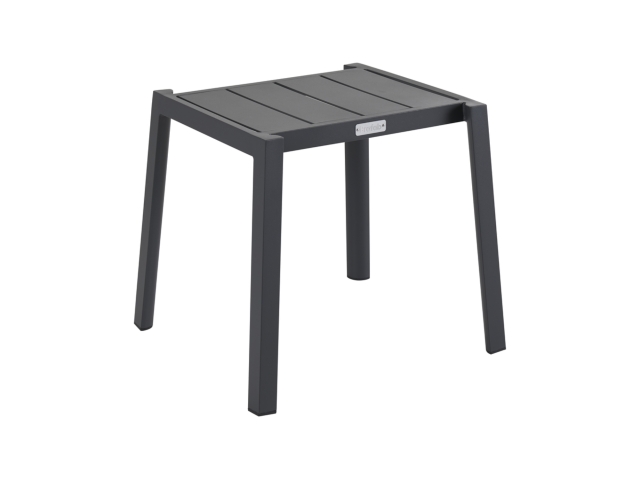 Brafab Delia Beistelltisch,45x40x39cm, Aluminium Anthrazit stapelbar