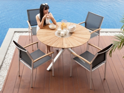 Zebra Gartenm&ouml;bel-Set Oryx-Setax