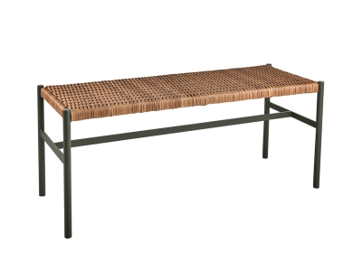 Brafab DK Bank, Nordic green 106x40cm