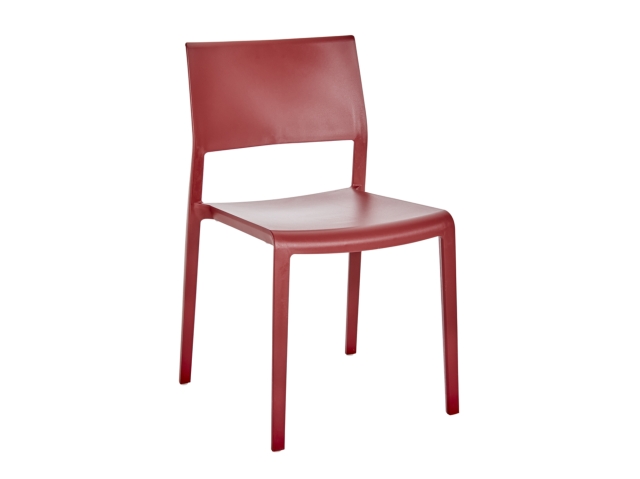 Brafab Lilibet Diningstuhl Bordeaux, stapbelbar,