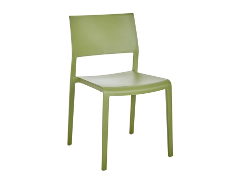 Brafab Lilibet Diningstuhl Olivgr&uuml;n, stapelbar