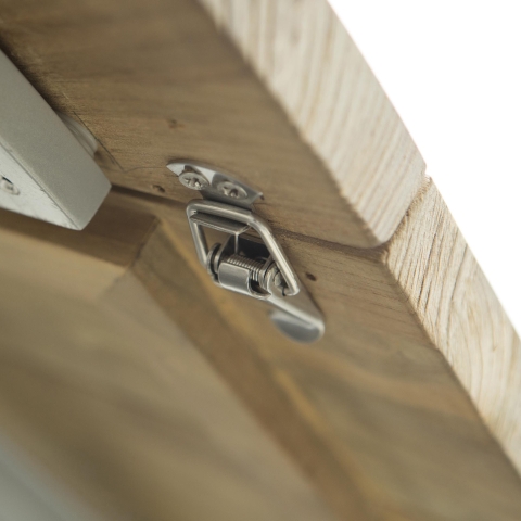 Zebra 6x Rovex mit Catax Ausziehtisch Gartenm&ouml;bel-Set