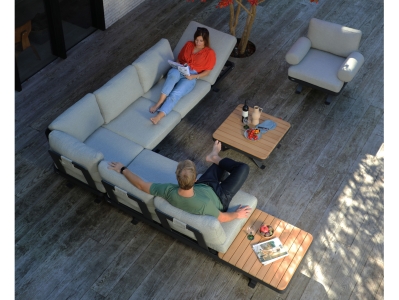 Zebra Sky Lounge-Set 13 B: 277 x T: 277 x H: 70 cm