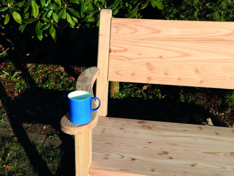 JODA Jever Pausenbank 135cm, L&auml;rche