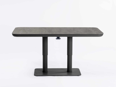 Zebra Move Tisch 140x80x51-71cm graphite höhenverstellbar Zebra Move Tisch 140x80x51-71cm graphite höhenverstellbar