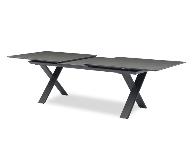 Zebra Levare Tisch 240-300x100x74cm graphite