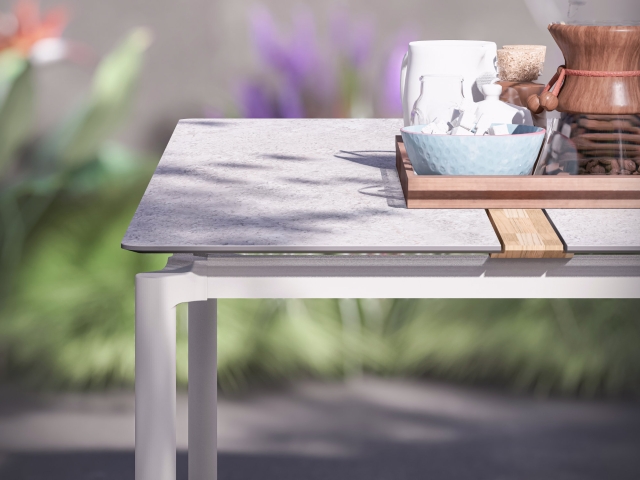 Zebra Liox Gartenm&ouml;bel-Set Tisch 180x100x75cm