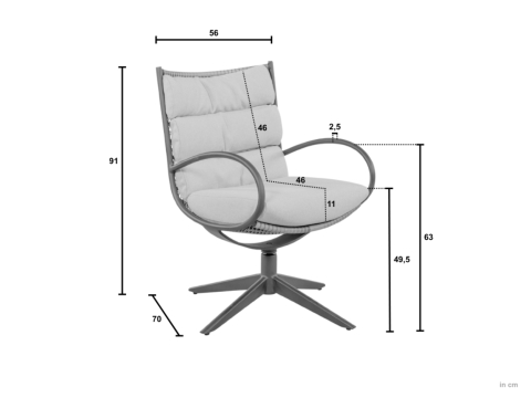 Apple Bee Camp Bay Dining Stuhl Oyster