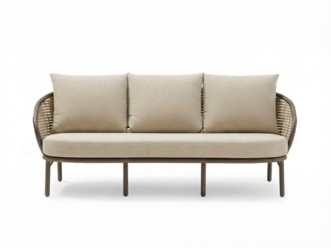Apple Bee Pine Key 3-Sitzer Sofa bronze 191cm