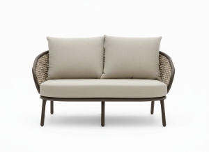 Apple Bee Pine Key 2-Sitzer Sofa bronze 134cm