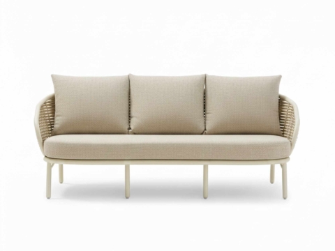 Apple Bee Pine Key 3-Sitzer Sofa oyster 191cm