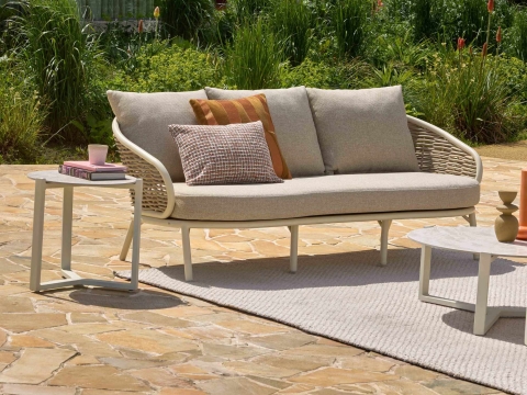 Apple Bee Pine Key 3-Sitzer Sofa oyster 191cm