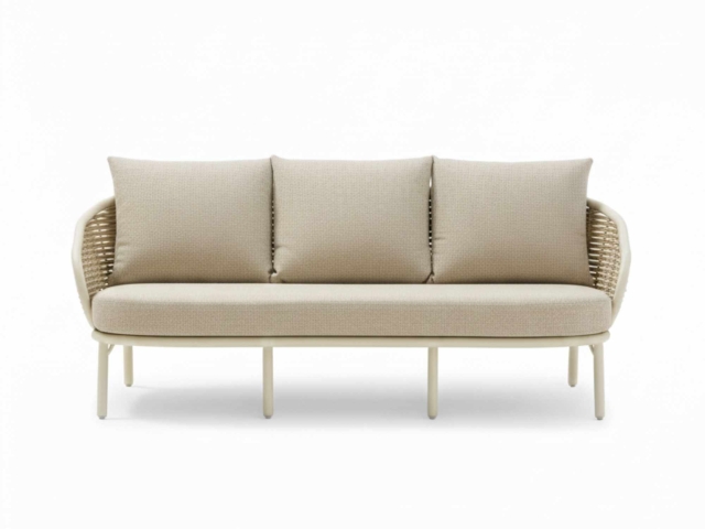 Apple Bee Pine Key 3-Sitzer Sofa oyster 191cm