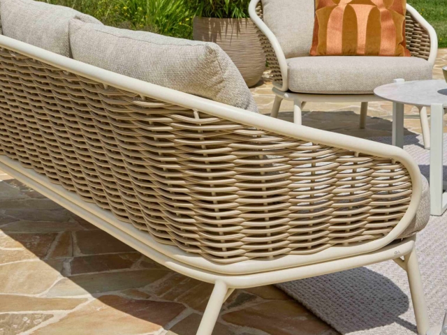 Apple Bee Pine Key 2-Sitzer Sofa oyster 134cm