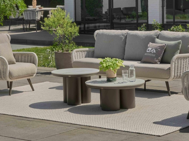 Apple Bee Tonga Loungetisch Set bronze