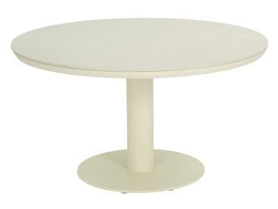 Apple Bee Melville Dining Tisch 160cm rund HPMS stone oyster Apple Bee Melville Dining Tisch 160cm rund HPMS stone oyster