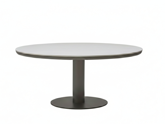 Apple Bee Melville Dining Tisch LOW 160cm rund HPMS stone taupe