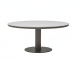 Apple Bee Melville Dining Tisch LOW 160cm rund HPMS stone taupe
