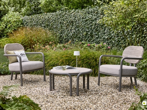 Apple Bee Lugano Lounge-Set Taupe