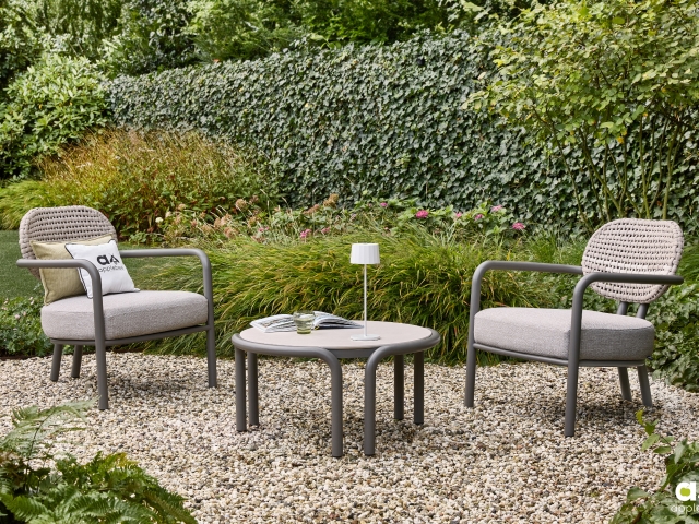 Apple Bee Lugano Lounge-Set Taupe