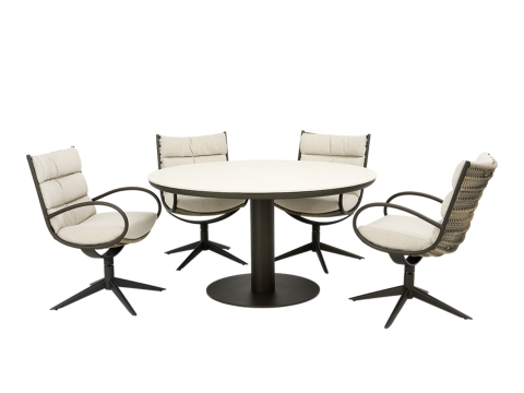 Apple Bee Camp Bay-Melville Dining Set bronze