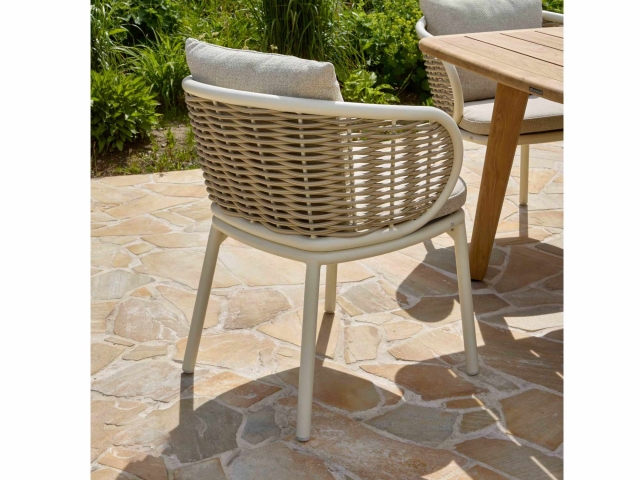 Apple Bee Pine Key-Martinique Dining Set 1 oyster