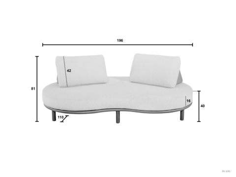 Apple Bee Moon Island Lounge Set 2