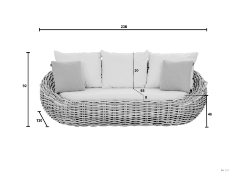 Apple Bee Cocoon Lounge-Set gr&uuml;n ca. 496x260cm
