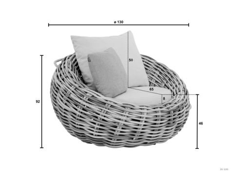 Apple Bee Cocoon Lounge-Set gr&uuml;n ca. 496x260cm