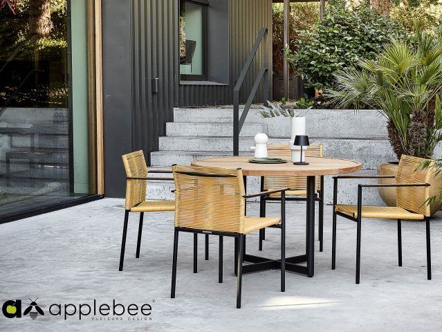 Apple Bee Jakarta Dining-Set 6 lemon ca. 234x234cm